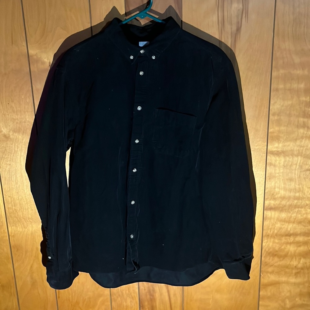 H&M Corduroy Long Sleeve Button Up
